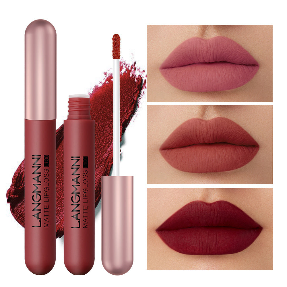 Set of 6 Matte Velvet Lip Glosses
