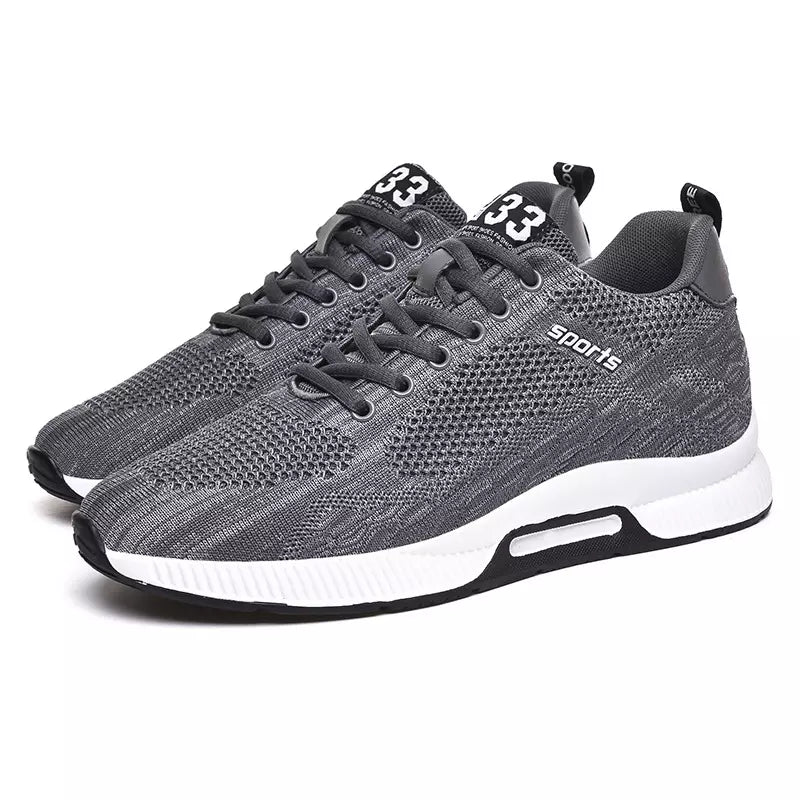 Flyknit Sneakers Mesh Shoes Wear-resistant Running Sports Casual Shoes
