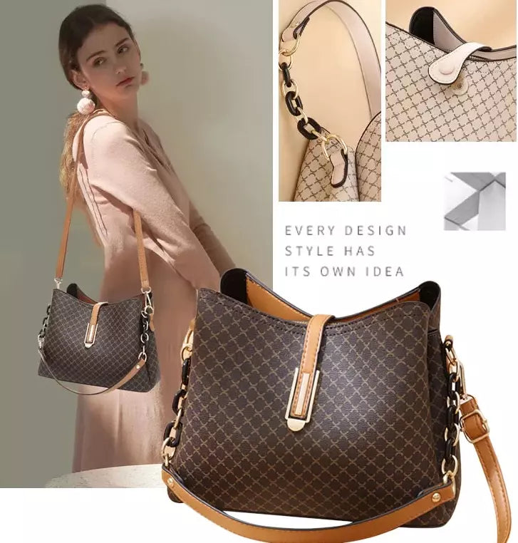 Trendy Printed Crossbody Bag