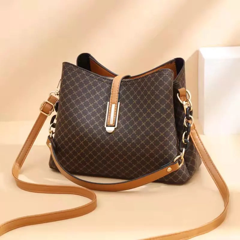 Trendy Printed Crossbody Bag