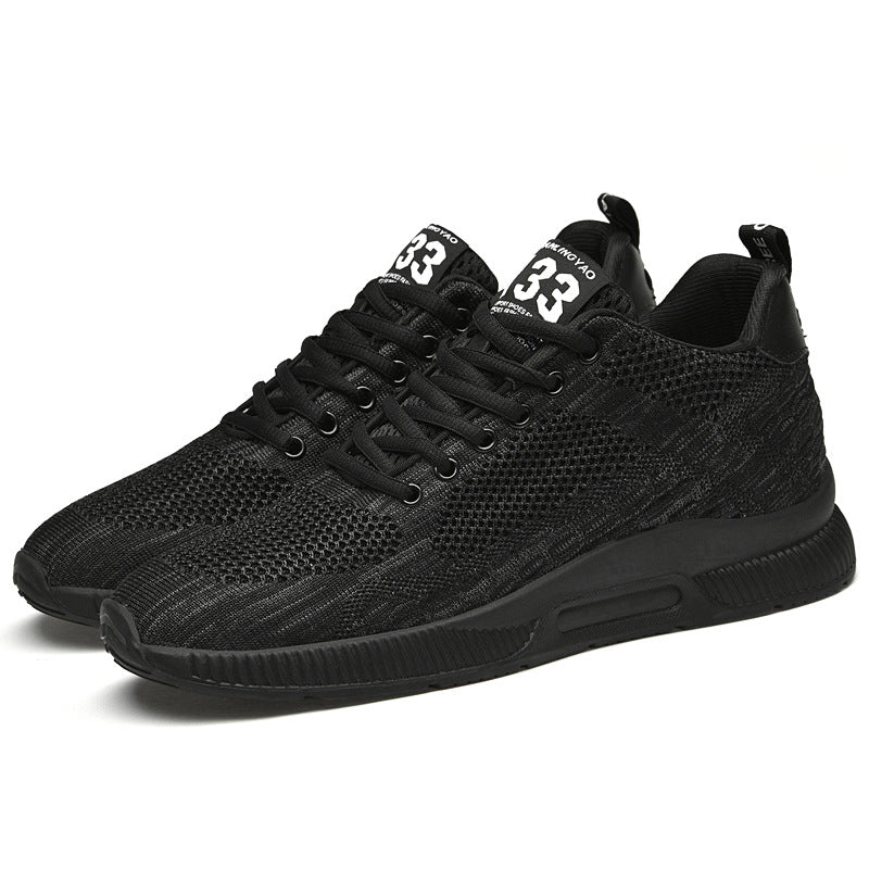 Flyknit Sneakers Mesh Shoes Wear-resistant Running Sports Casual Shoes