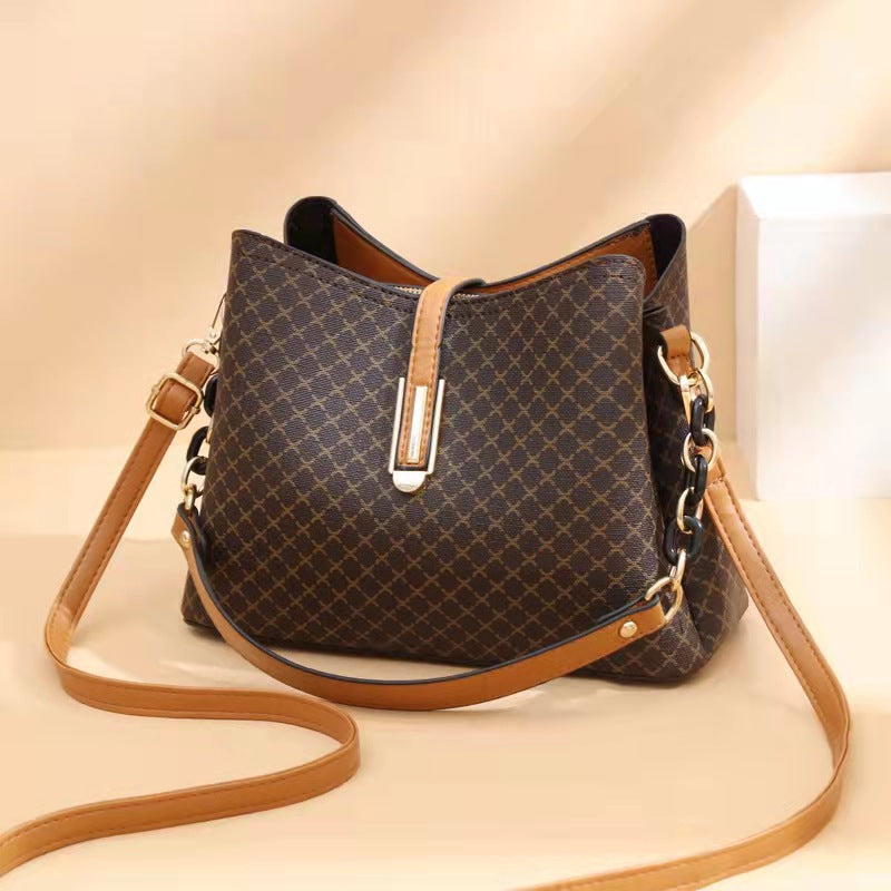 Trendy Printed Crossbody Bag