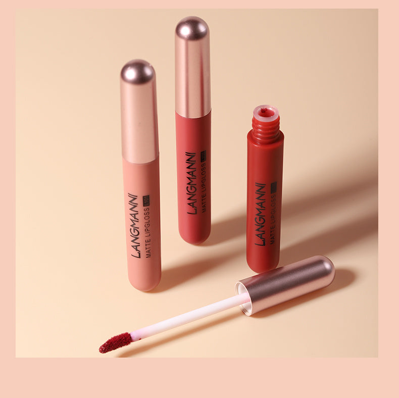 Set of 6 Matte Velvet Lip Glosses