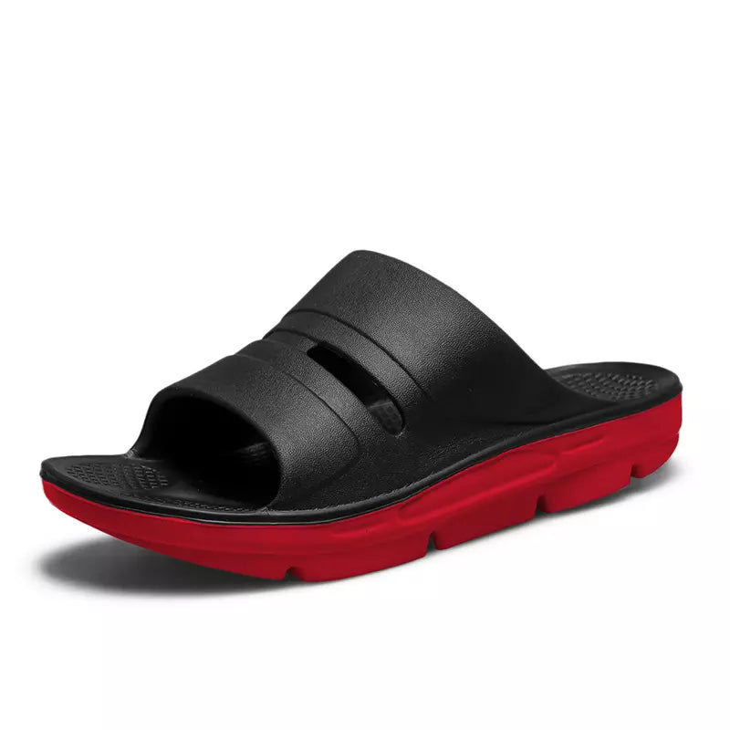 Plus Size Thick Sole Arch Slippers Indoor Flop Hotel Rehabilitation Slippers
