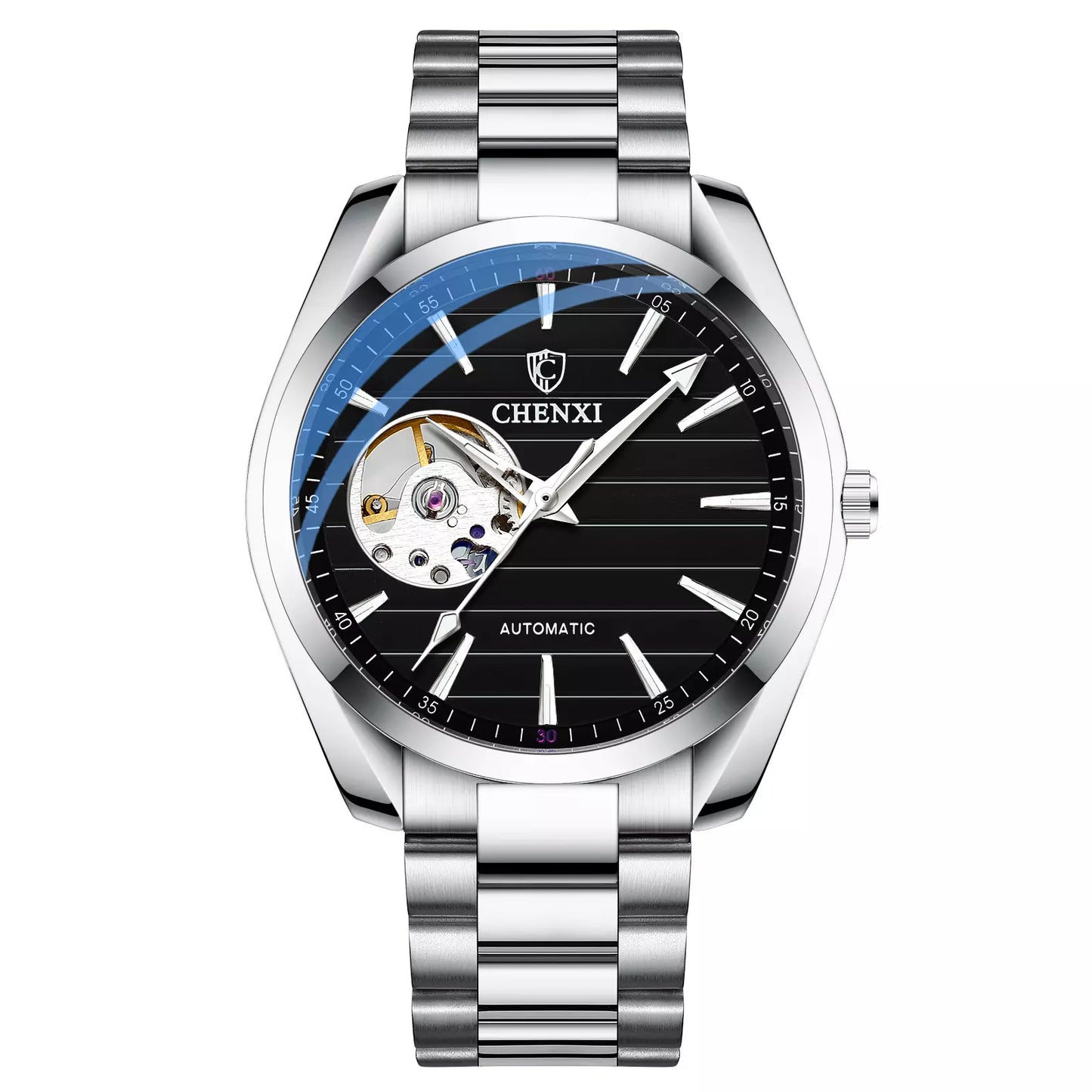 Waterproof Luminous Watch Men's Mechanical Automatic Hollow Mechanical Watch