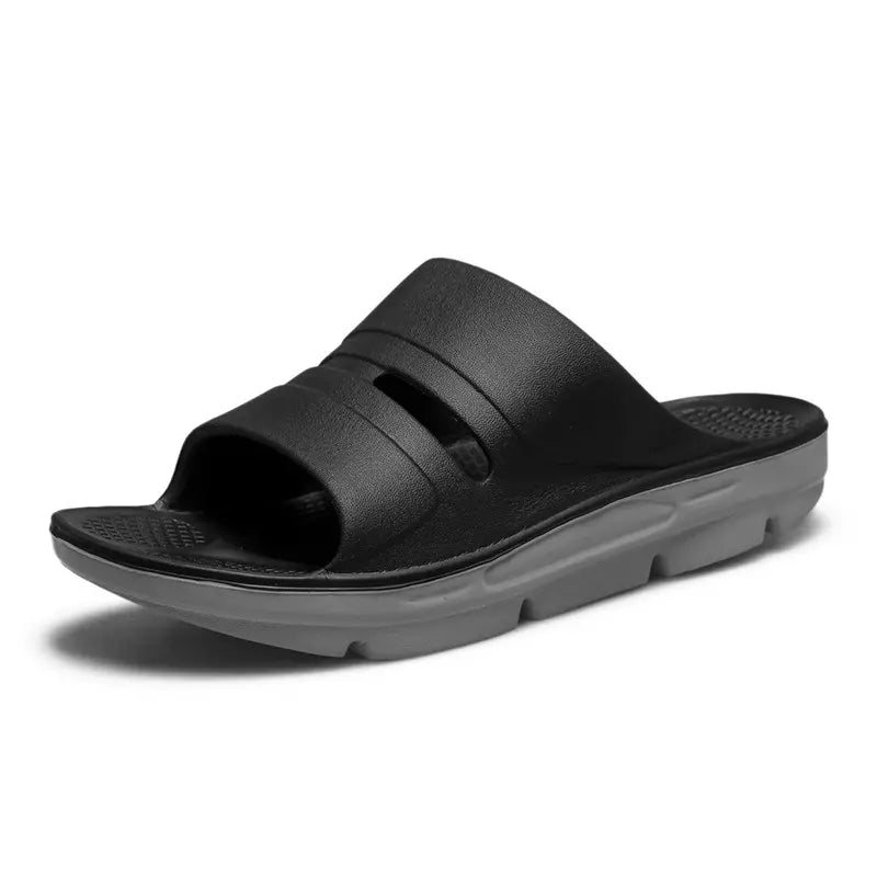 Plus Size Thick Sole Arch Slippers Indoor Flop Hotel Rehabilitation Slippers