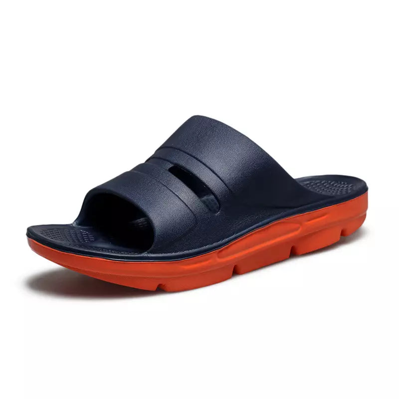 Plus Size Thick Sole Arch Slippers Indoor Flop Hotel Rehabilitation Slippers