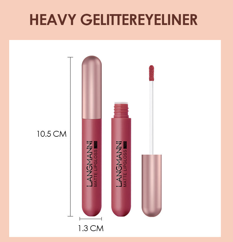 Set of 6 Matte Velvet Lip Glosses