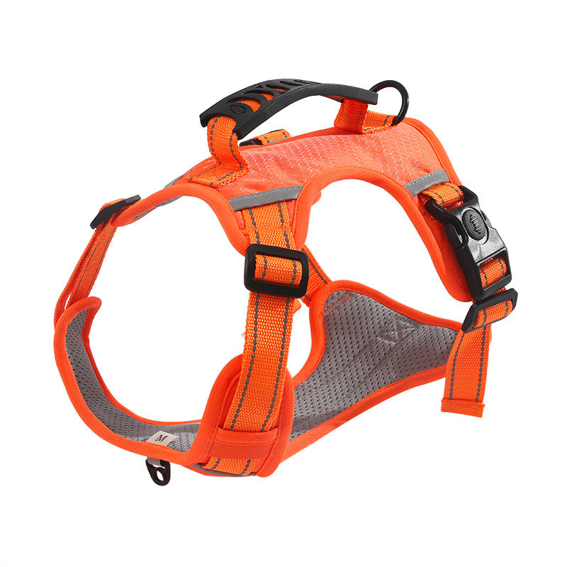 Dog harness dog rope dog chain dog walking medium large dog golden retriever vest style large dog leash