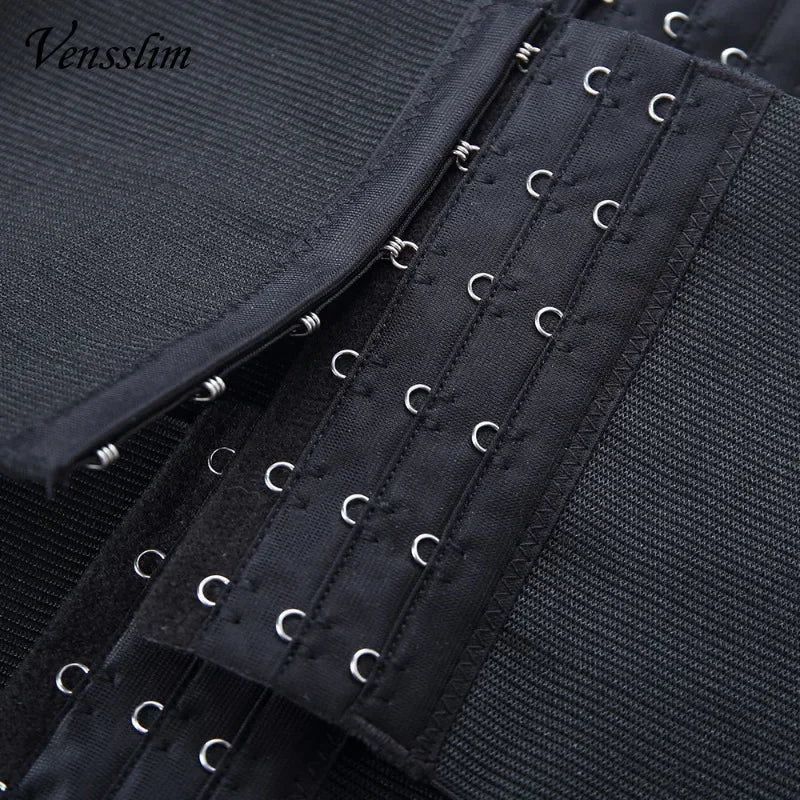 Vensslim XS-3XL Body Shaper Waist Trainer Belt Women Weight Loss Reduce Tummy Trimmer Corset Adjustable Workout Girdle Shapewear
