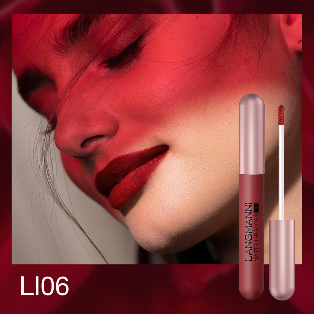 Set of 6 Matte Velvet Lip Glosses