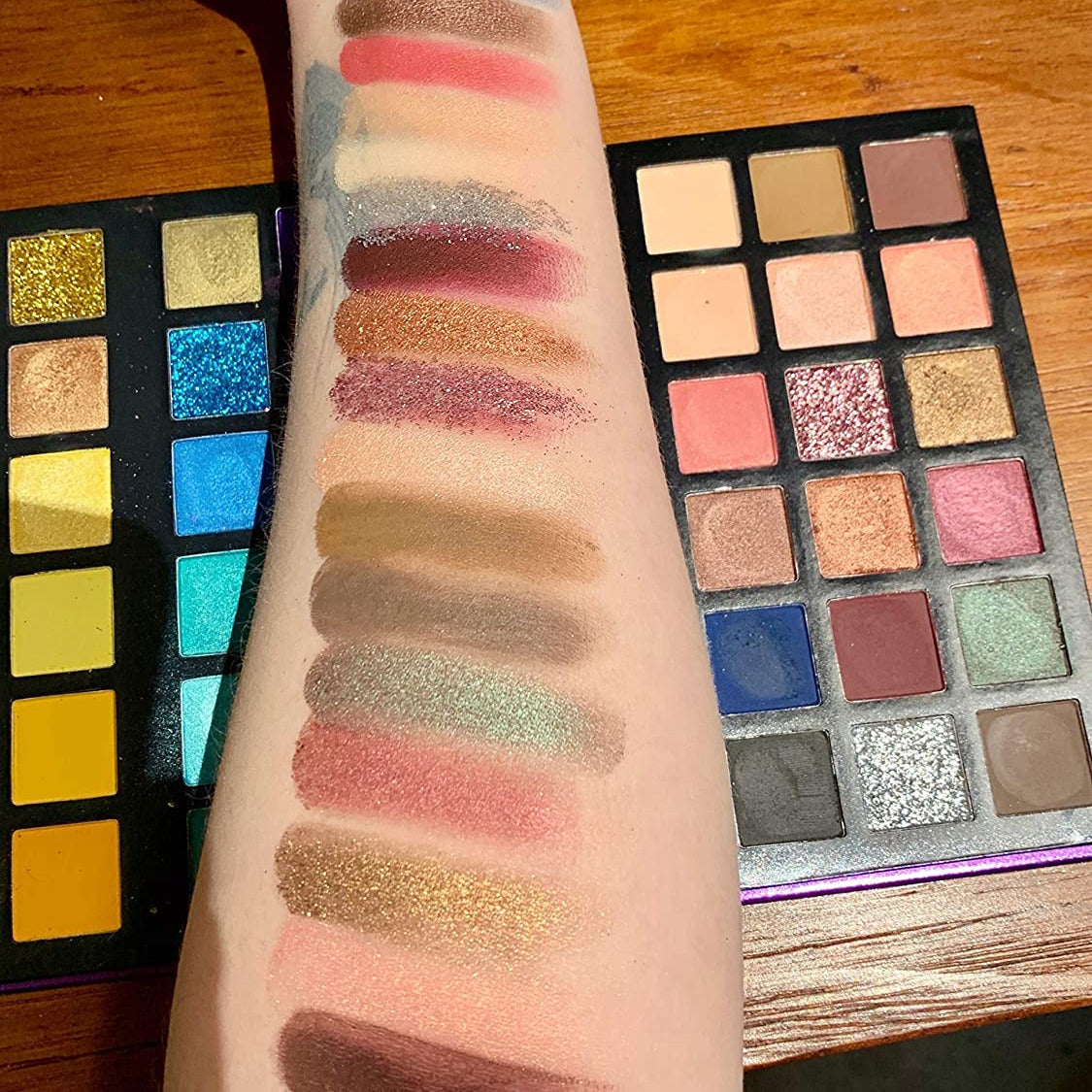 [Shimmer Eyeshadow Palette] 72 Color Eyeshadow Palette - Shimmer Matte Nude Natural All In One - Carnival/Mardi Gras/Masquerade Color Board