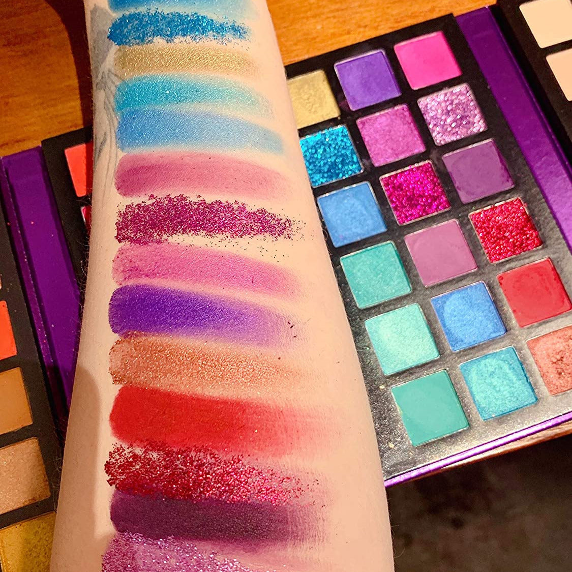 [Shimmer Eyeshadow Palette] 72 Color Eyeshadow Palette - Shimmer Matte Nude Natural All In One - Carnival/Mardi Gras/Masquerade Color Board