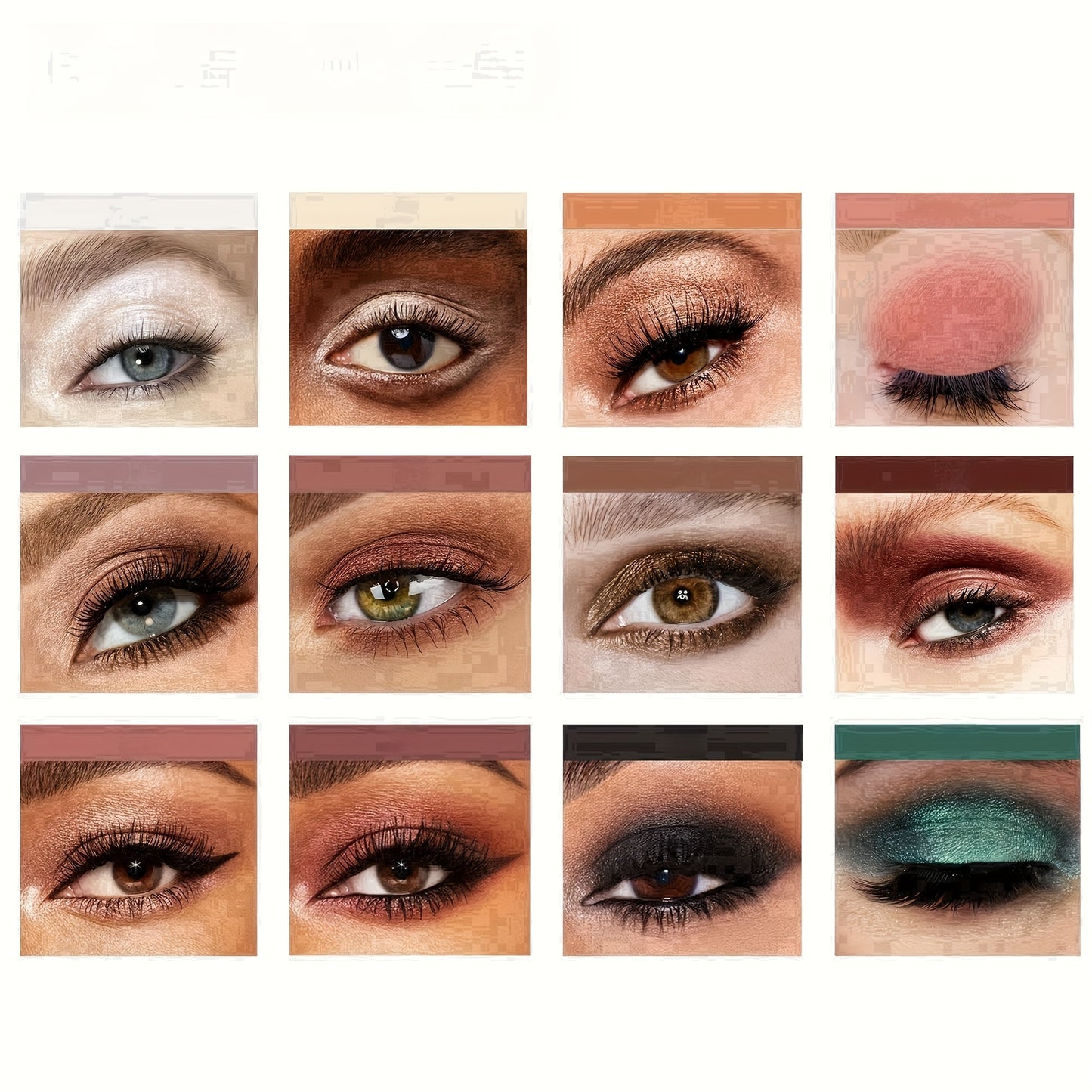 [Shimmer Eyeshadow Palette] 72 Color Eyeshadow Palette - Shimmer Matte Nude Natural All In One - Carnival/Mardi Gras/Masquerade Color Board