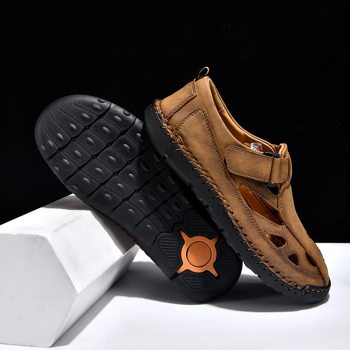 Men's Summer Beach Sandals: Simple and Stylish Open-Toe Sandals—Comfortable, Breathable, Durable, and Non-Slip