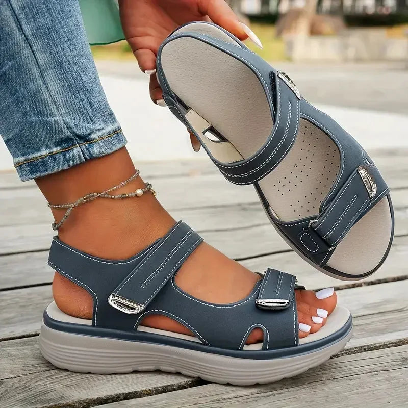 Summer Sandals Fashion Durable Sandals Ladies2025 New Travel Women Shoes Outdoor Beach Slippers Lightweight Platform Sandals