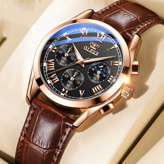 Fashion Quartz Watch Multifunctional Men's Watch Men's Watch